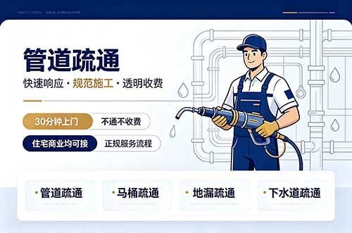 荥阳管道疏通