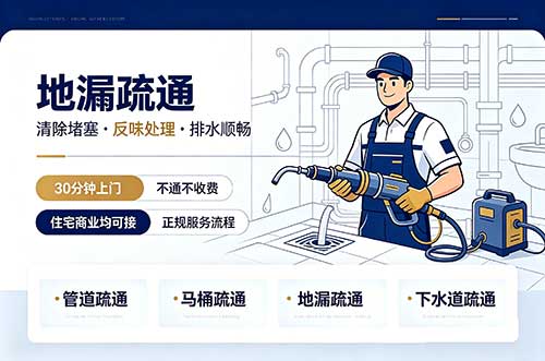 荥阳地漏疏通