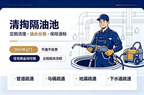 荥阳清掏隔油池